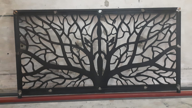 Ataşehir CNC Kesim Bahçe Giriş Kapısı