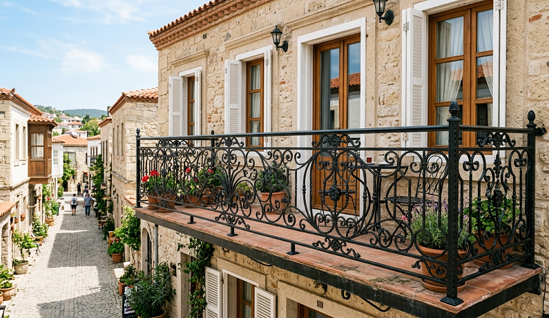 Ferforje Balkon Korkuluğu