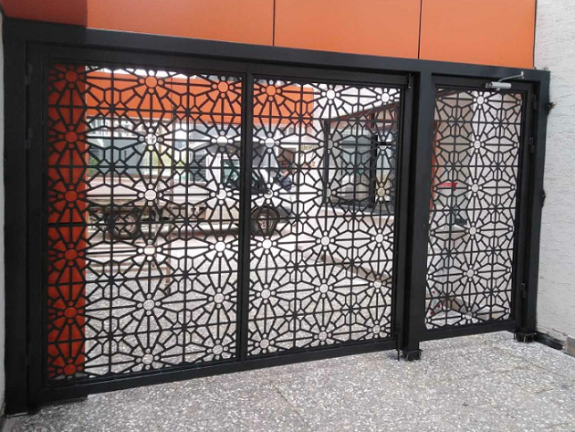 Beykoz CNC Kesim Bahçe Giriş Kapısı