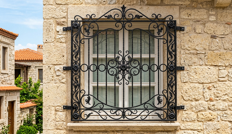 Ferforje Jumbo Pencere Korkuluğu