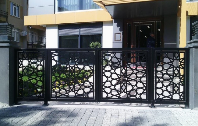 Kartal CNC Kesim Bahçe Giriş Kapısı