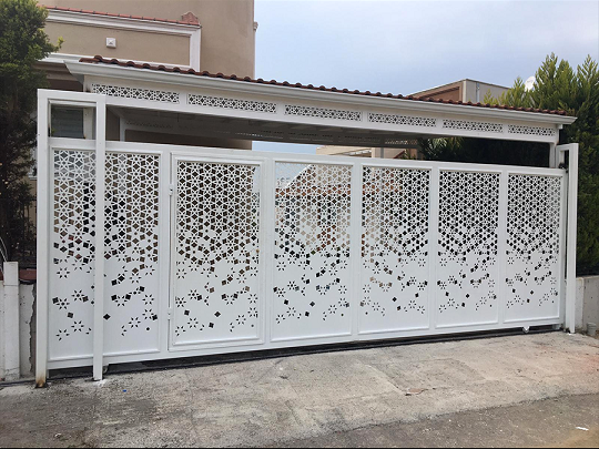 Maltepe CNC Kesim Bahçe Giriş Kapısı