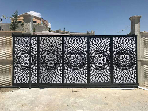 Sultanbeyli CNC Kesim Bahçe Giriş Kapısı